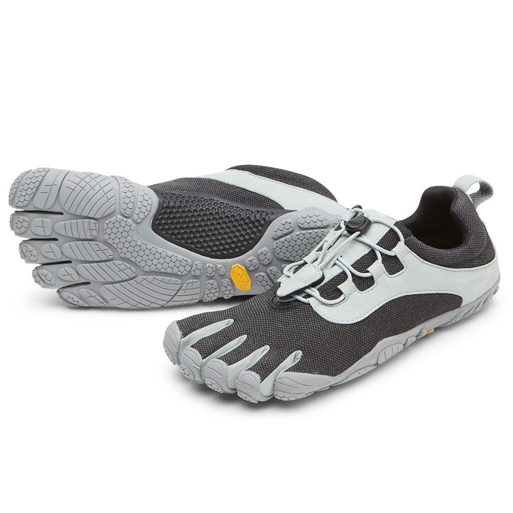 Vibram FiveFingers - V-Run-Retro  (Herren) - Zehenschuhe - Black Grey