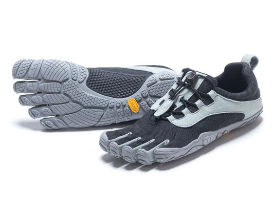 Vibram FiveFingers - V-Run- Retro (Damen) - Zehenschuhe - Black/Grey